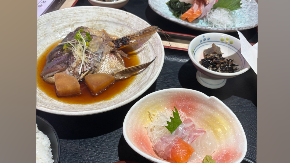 お魚おいしかった🤤