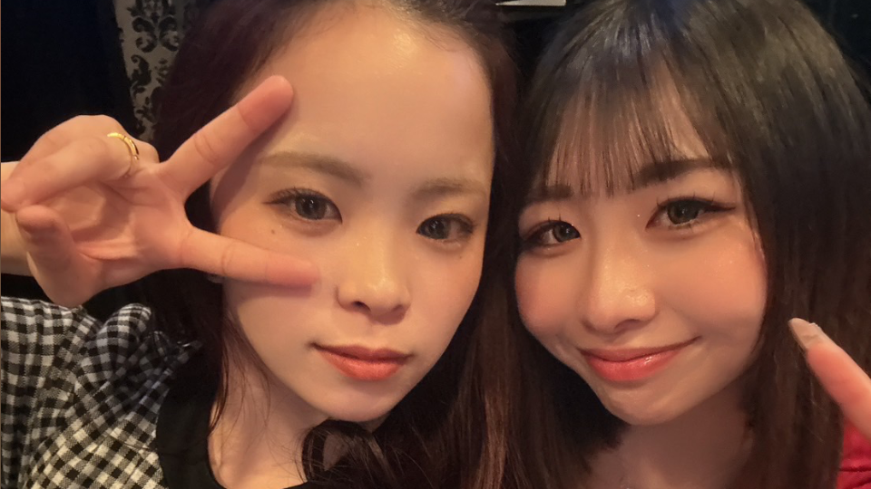 みきさんと初のツーショット📸(撮ったもちろん記憶はない🙂‍↕️