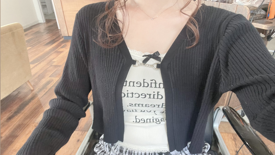髪型めっちゃ可愛いのにノーメイクのせいで可愛さ半減してしまった(꒪д꒪II