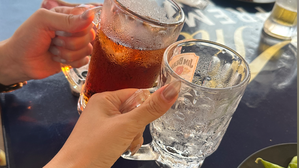 ビアガーデン行きました🥂𓈒𓏸︎︎︎︎