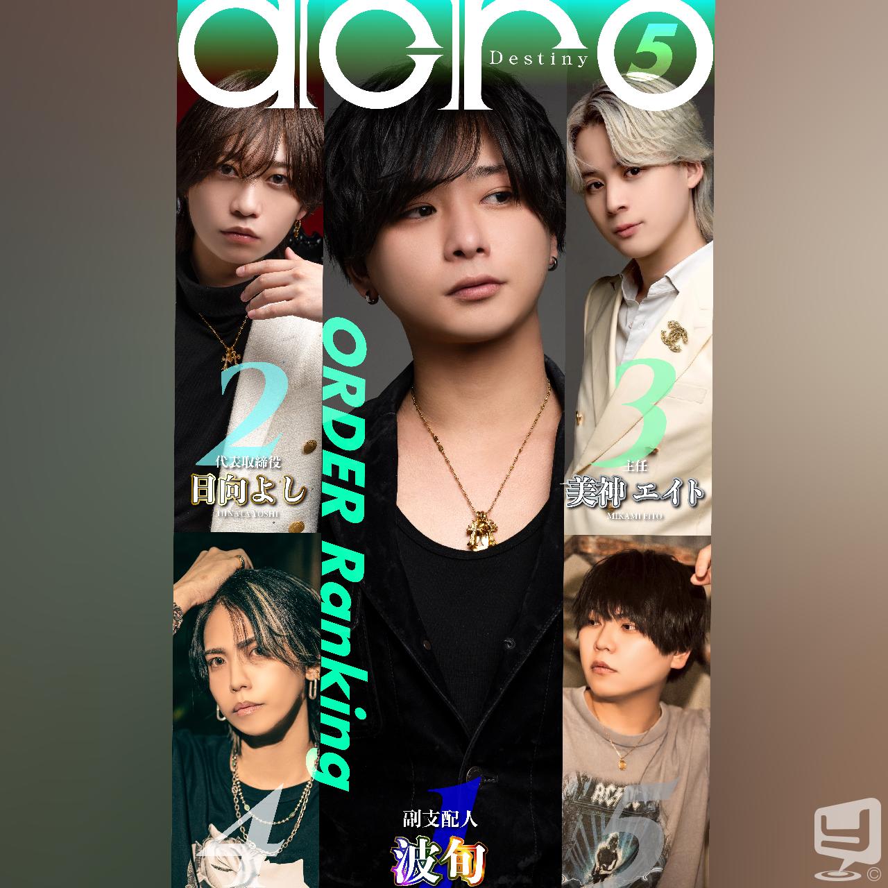 今日の一枚 ホスト！ destiny-acro- #香川ホスト #香川